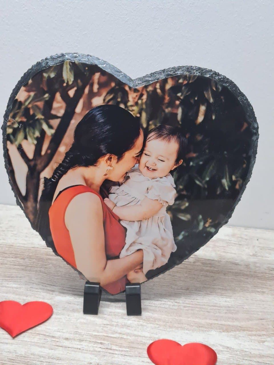 Molde de corazón con foto personalizado - Imagen 1