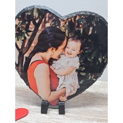 Molde de corazón con foto personalizado - Imagen 2