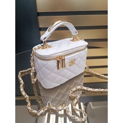 Neceser de piel Chanel - Imagen 1