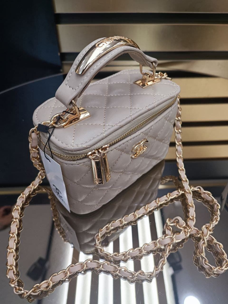 Neceser de piel Chanel - Imagen 5