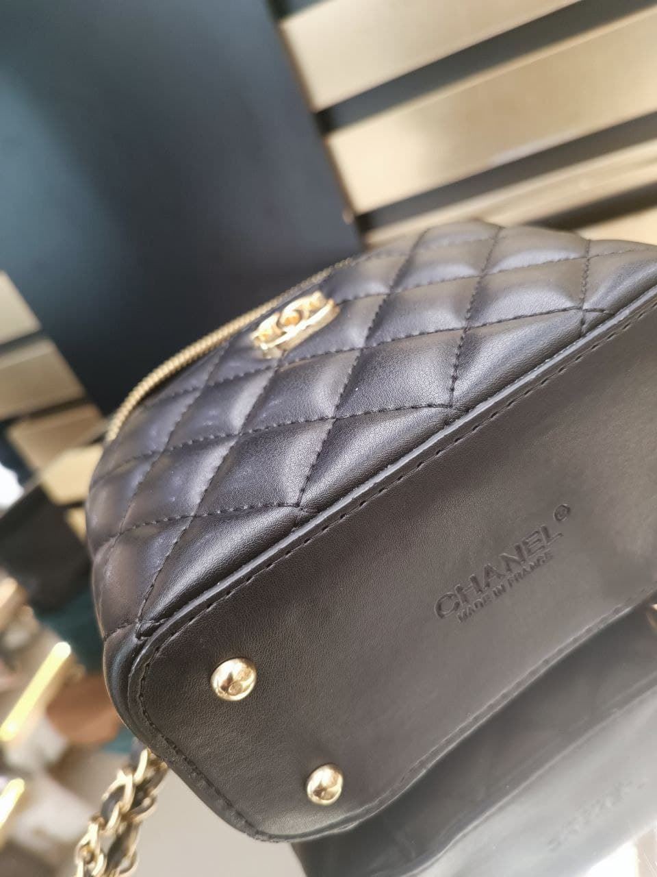 Neceser de piel Chanel - Imagen 8