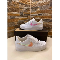 Nike Air Force One plata - Imagen 1