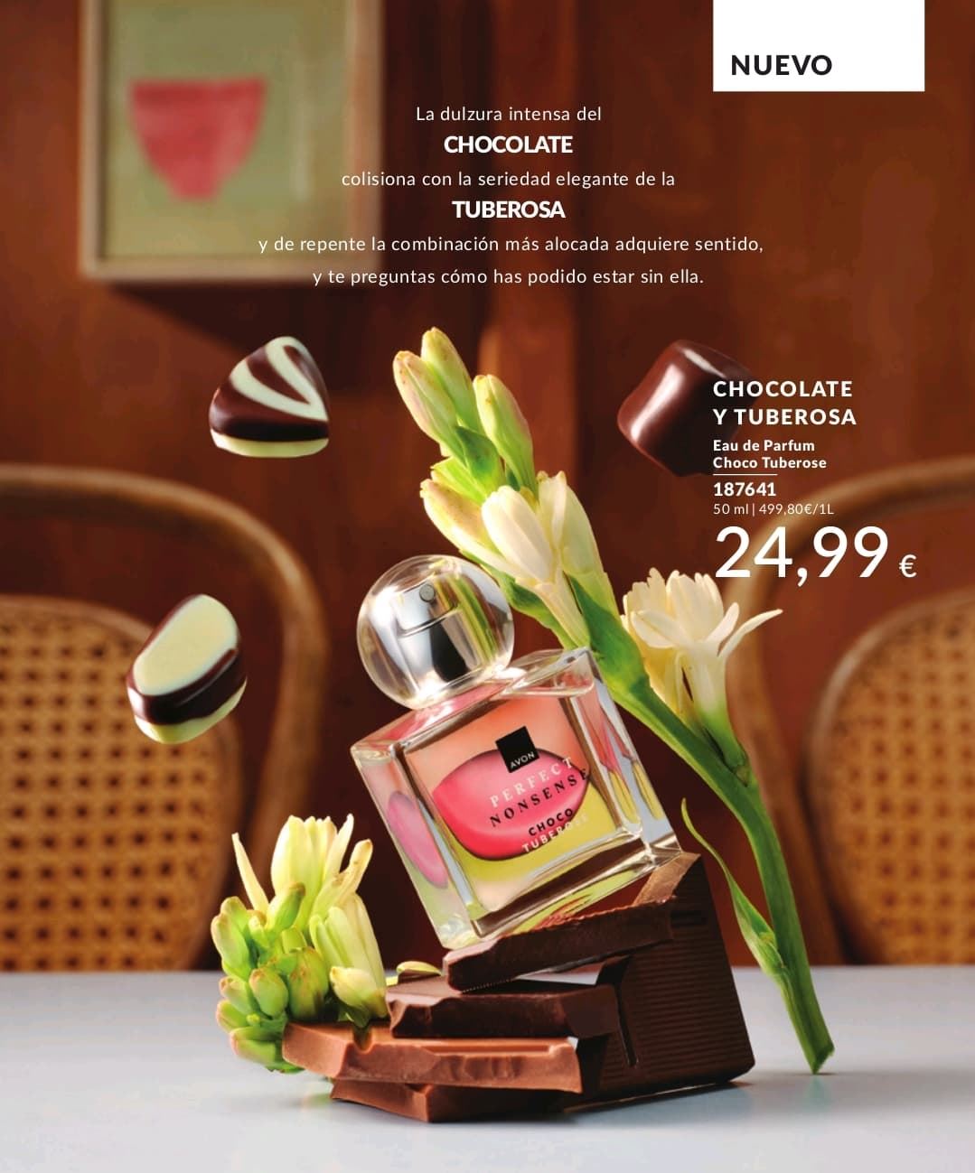 Nuevo perfume choco Tuberosa Avon - Imagen 1