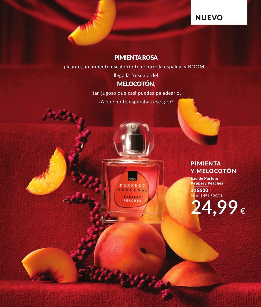 Nuevo perfume Pepperi Peach Avon - Imagen 1