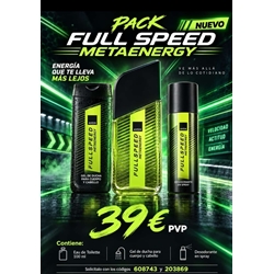 Pack baño Full Speedy meta energy Avon - Imagen 1