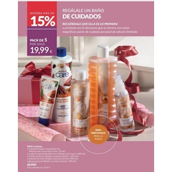 Pack de baño cuidados mimate Avon - Imagen 1