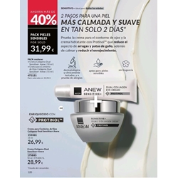 Pack para pieles sensibles crema y sérum Anew - Imagen 1