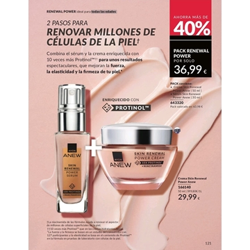 Pack Renewal crema + sérum Anew - Imagen 1