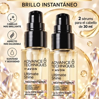 Pack serum capilar advance techniques ultimate shine Avon - Imagen 1