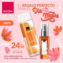 Pack sérum y tónico facial potenciador Anew - Imagen 1