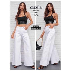 Pantalón vaquero campana - Imagen 1