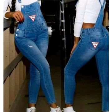 Pantalón vaquero peto Guess - Imagen 1