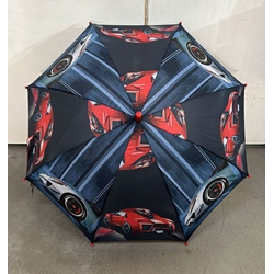 Paraguas de niños con estampado de coches - Imagen 1