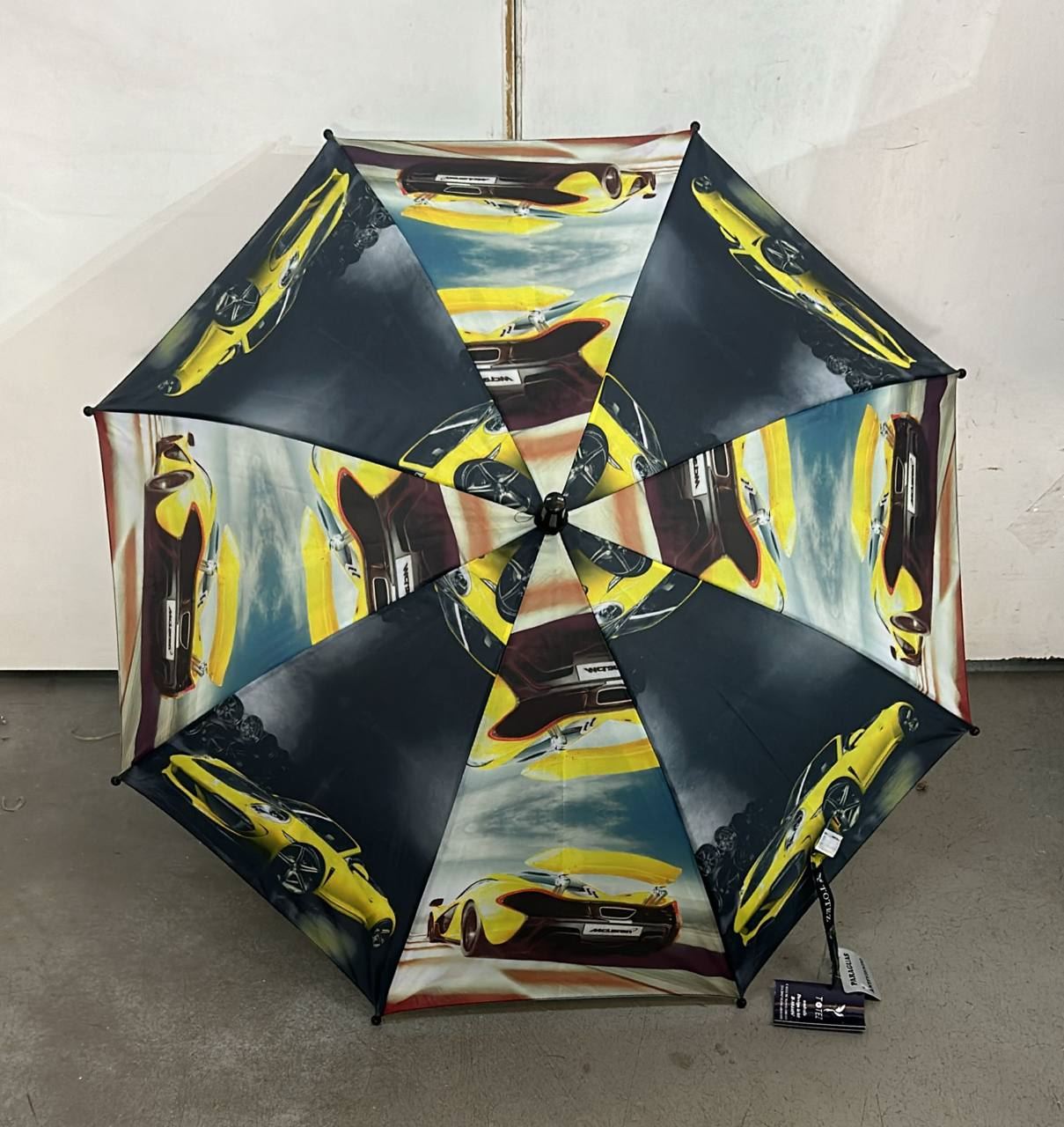 Paraguas de niños con estampado de coches - Imagen 2