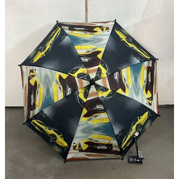 Paraguas de niños con estampado de coches - Imagen 2