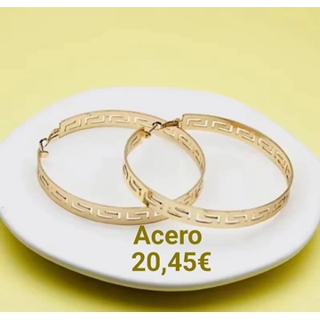 Pendientes Aro greca - Imagen 1