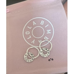 Pendientes Bimba y Lola doble aro - Imagen 1
