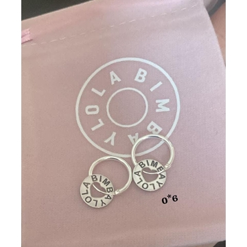 Pendientes Bimba y Lola doble aro - Imagen 1