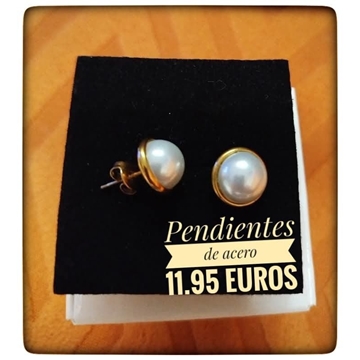 Pendientes bola de acero - Imagen 1