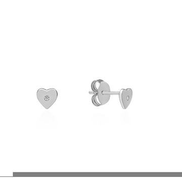 Pendientes corazón mini - Imagen 1