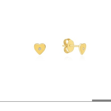 Pendientes corazón mini - Imagen 2