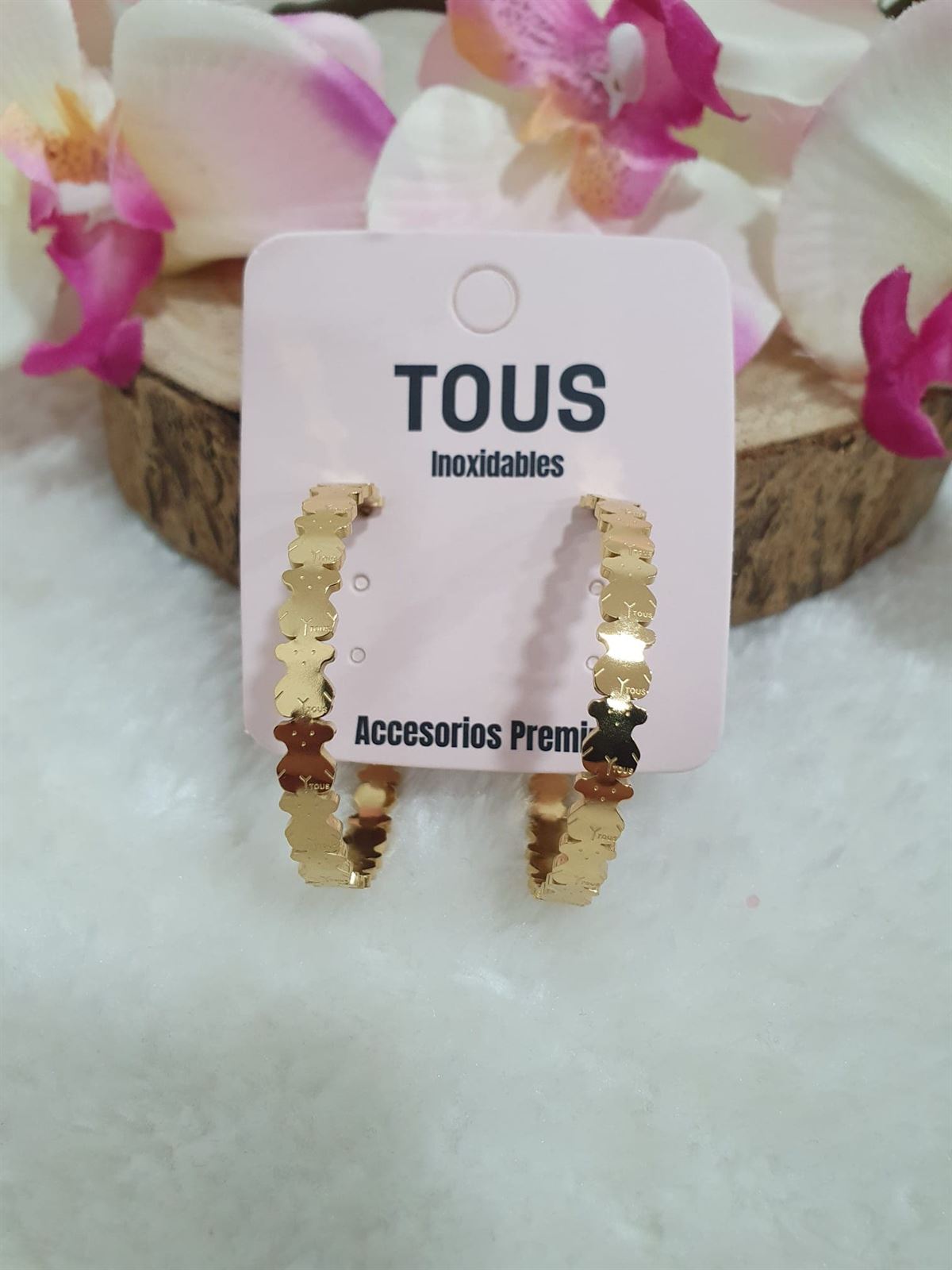 Pendientes de aro osito Tous - Imagen 1