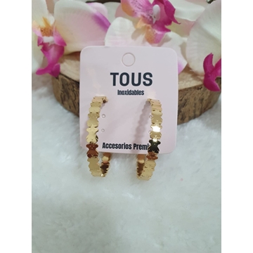 Pendientes de aro osito Tous - Imagen 1