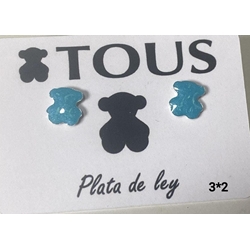 Pendientes de Tous Nácar azul - Imagen 1