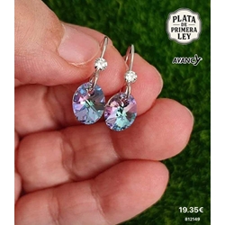 Pendientes gota brillante Swarovski - Imagen 1