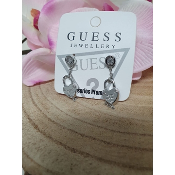 Pendientes Guess  candado corazón - Imagen 2