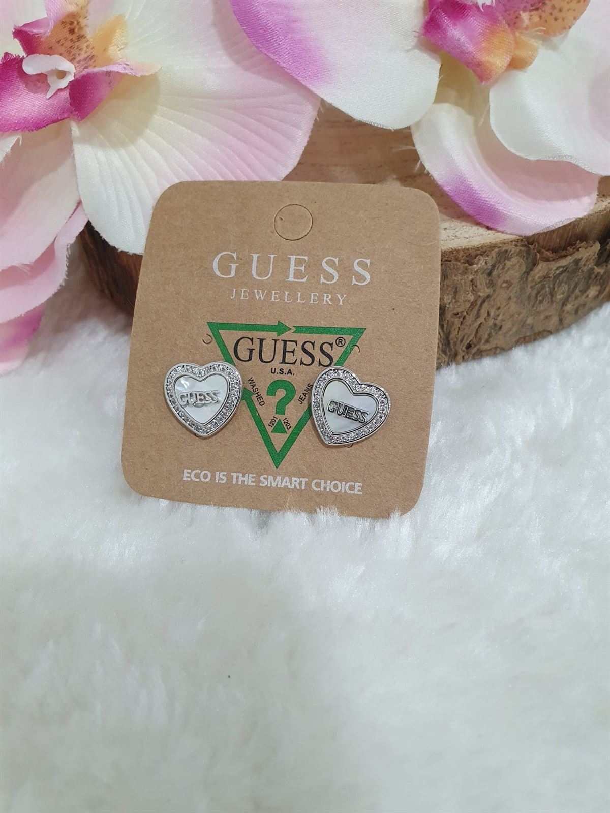 Pendientes Guess corazón - Imagen 1