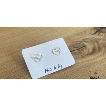 Pendientes Guess corazón - Imagen 1