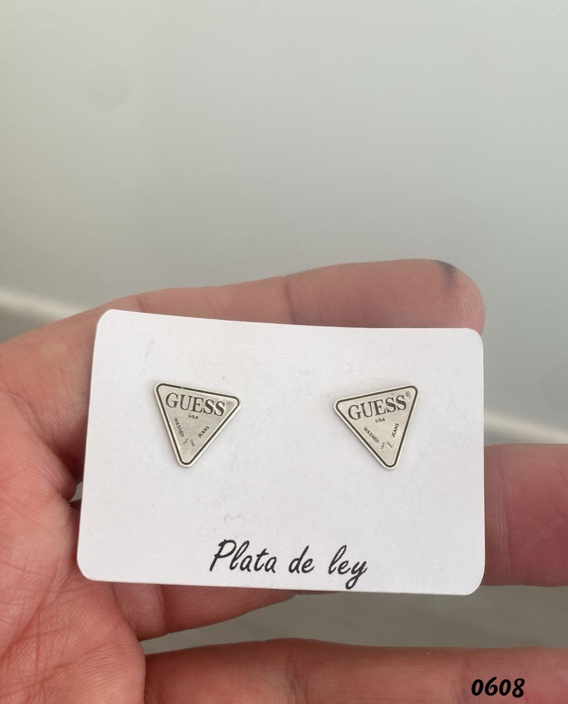 Pendientes Guess plata de ley - Imagen 1