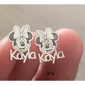 Pendientes Minnie personalizados - Imagen 1