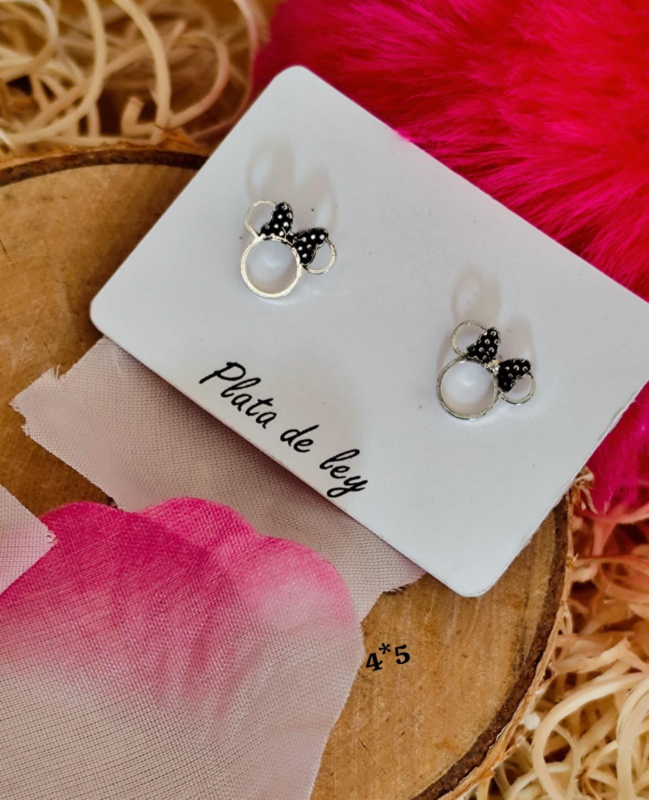 Pendientes Minnie - Imagen 1