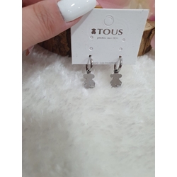 Pendientes osito Tous con aro - Imagen 1