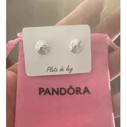 Pendientes Pandora con circonita plata de ley - Imagen 1