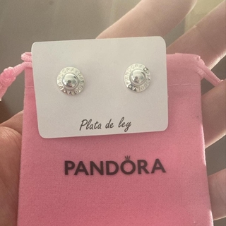 Pendientes Pandora con circonita plata de ley - Imagen 1