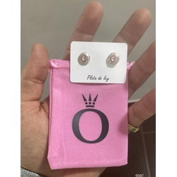 Pendientes Pandora con circonita plata de ley - Imagen 2