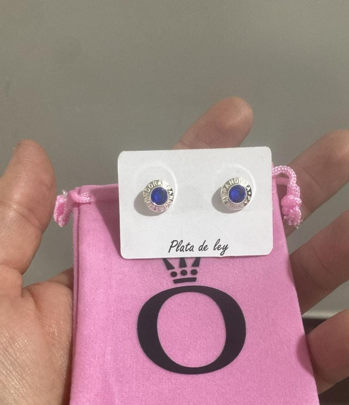 Pendientes Pandora con circonita plata de ley - Imagen 6