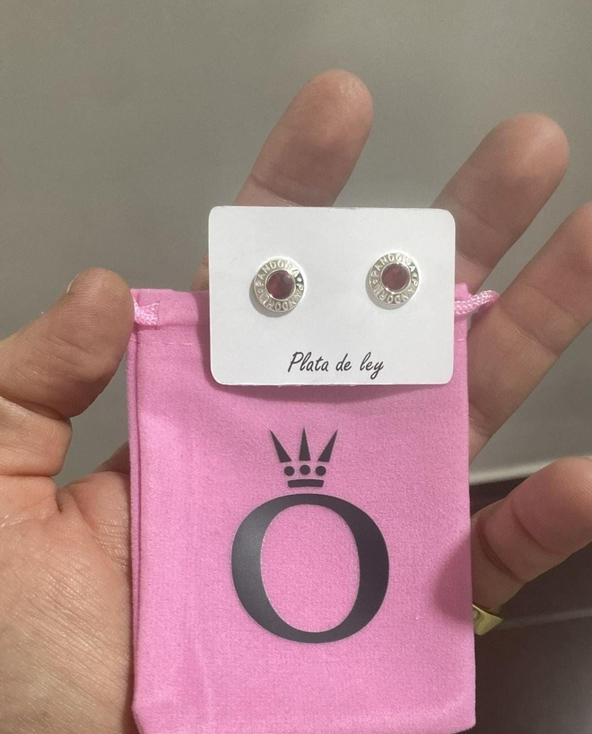 Pendientes Pandora con circonita plata de ley - Imagen 7