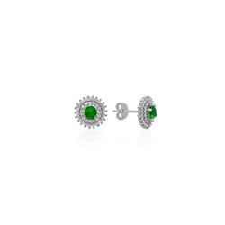Pendientes rosetón Pavé - Imagen 2