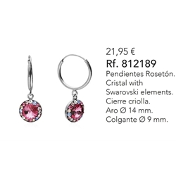 Pendientes rosetón - Imagen 1