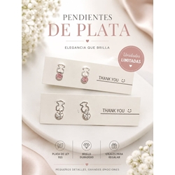 Pendientes Tous con circonita - Imagen 1