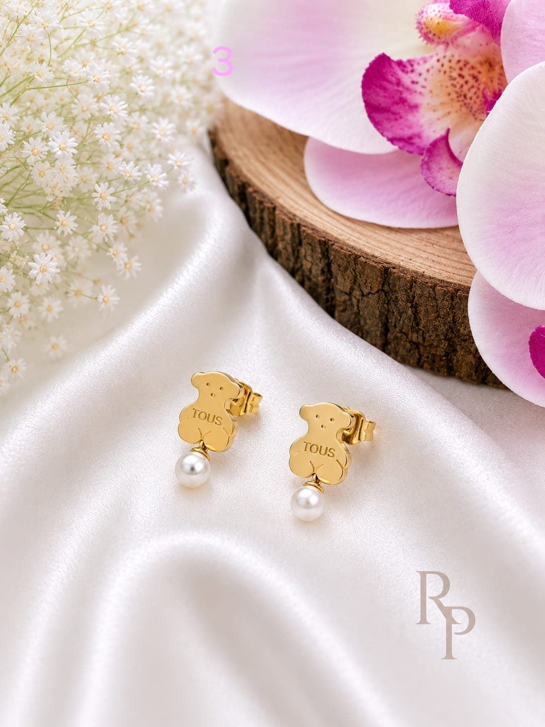Pendientes Tous con perlas - Imagen 1