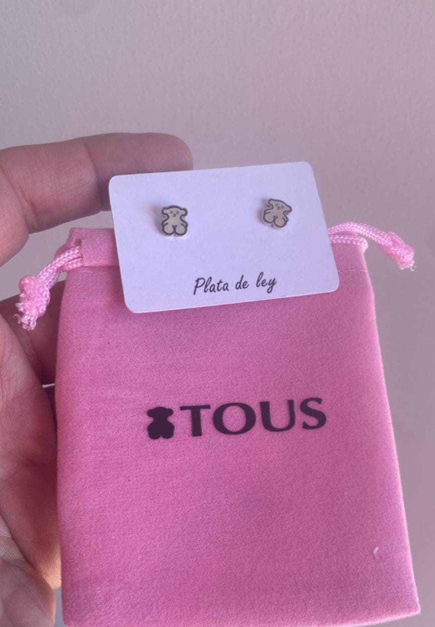 Pendientes Tous osito plata - Imagen 1