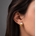 Pendientes tres vías perlas plata - Imagen 2