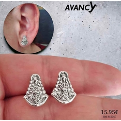 Pendientes virgen del Rocío - Imagen 1