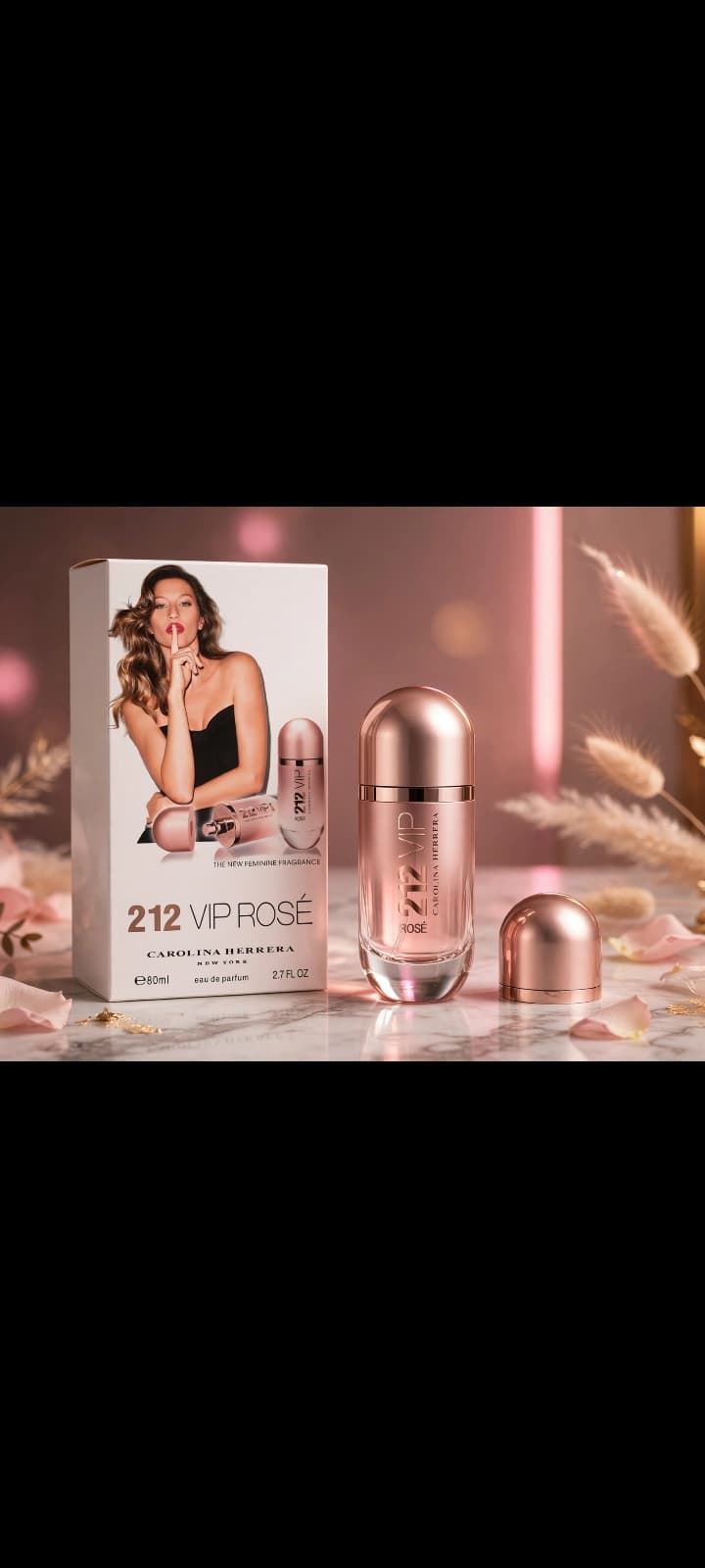 Perfume 212 Vip Rose Carolina Herrera - Imagen 1