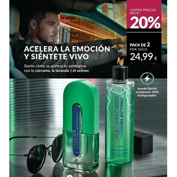Perfume All Speed Electric Avon - Imagen 1